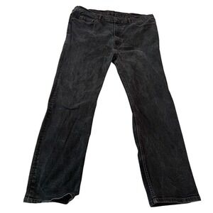 Mtailor Black Straight Leg Jeans Relaxed‎ Fit Custom Tailored Denim 40x30
